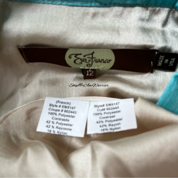 Anthropologie Eva Franco floral sequin tulle a-line skirt *shop@iamwarrior - Picture 9 of 10